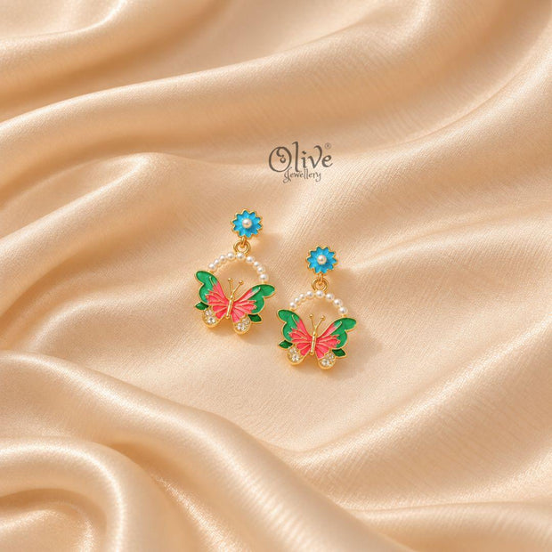 Enamel Earrings-1647