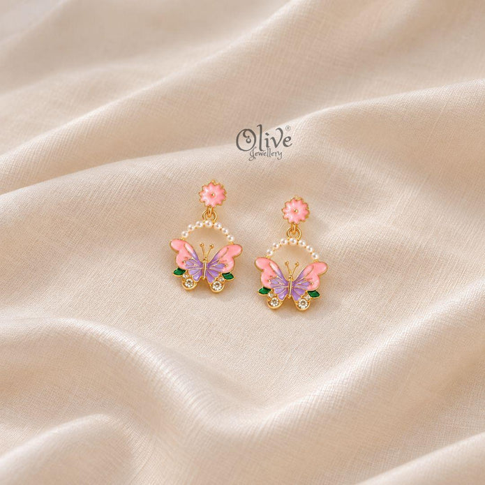 Enamel Earrings-1647