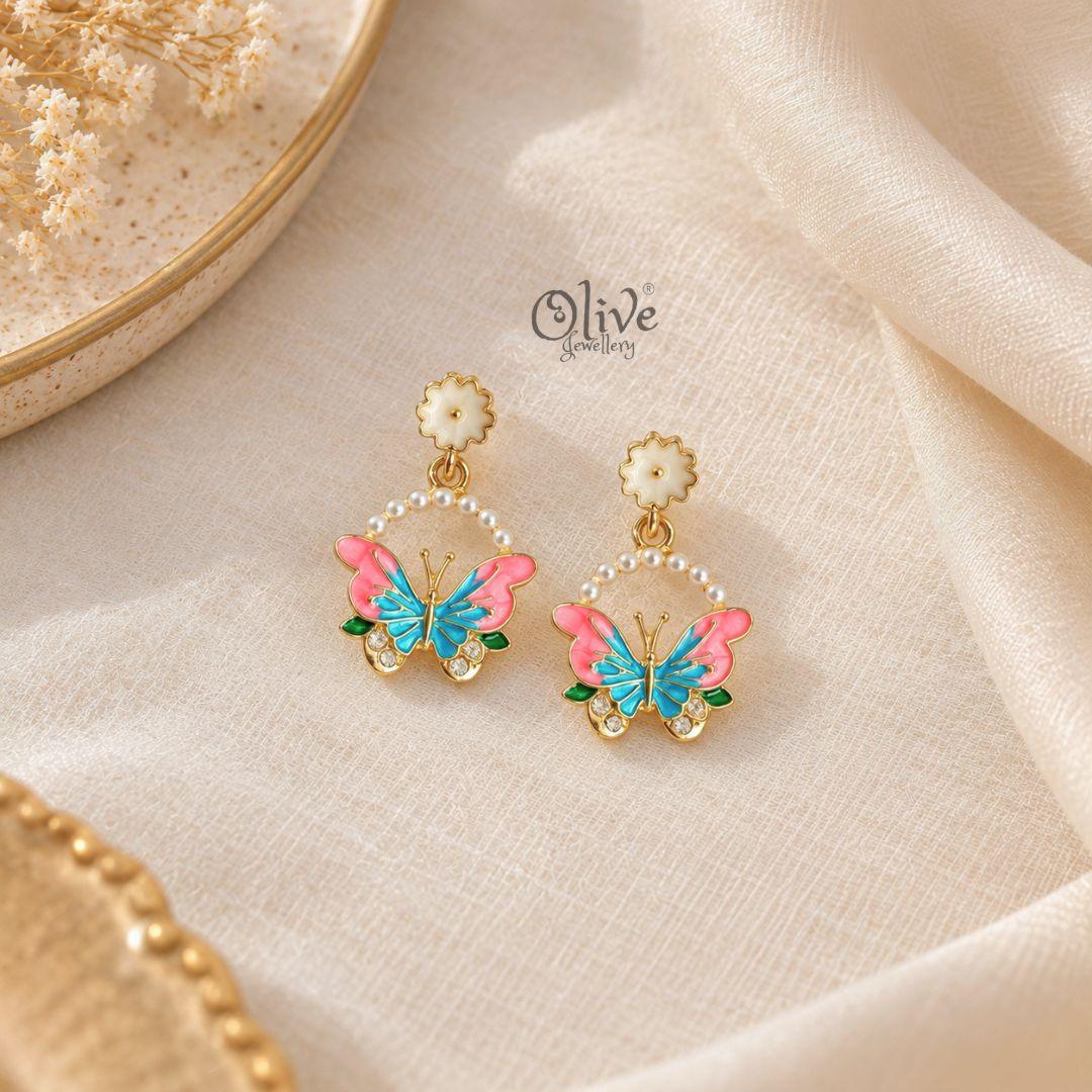 Enamel Earrings-1647