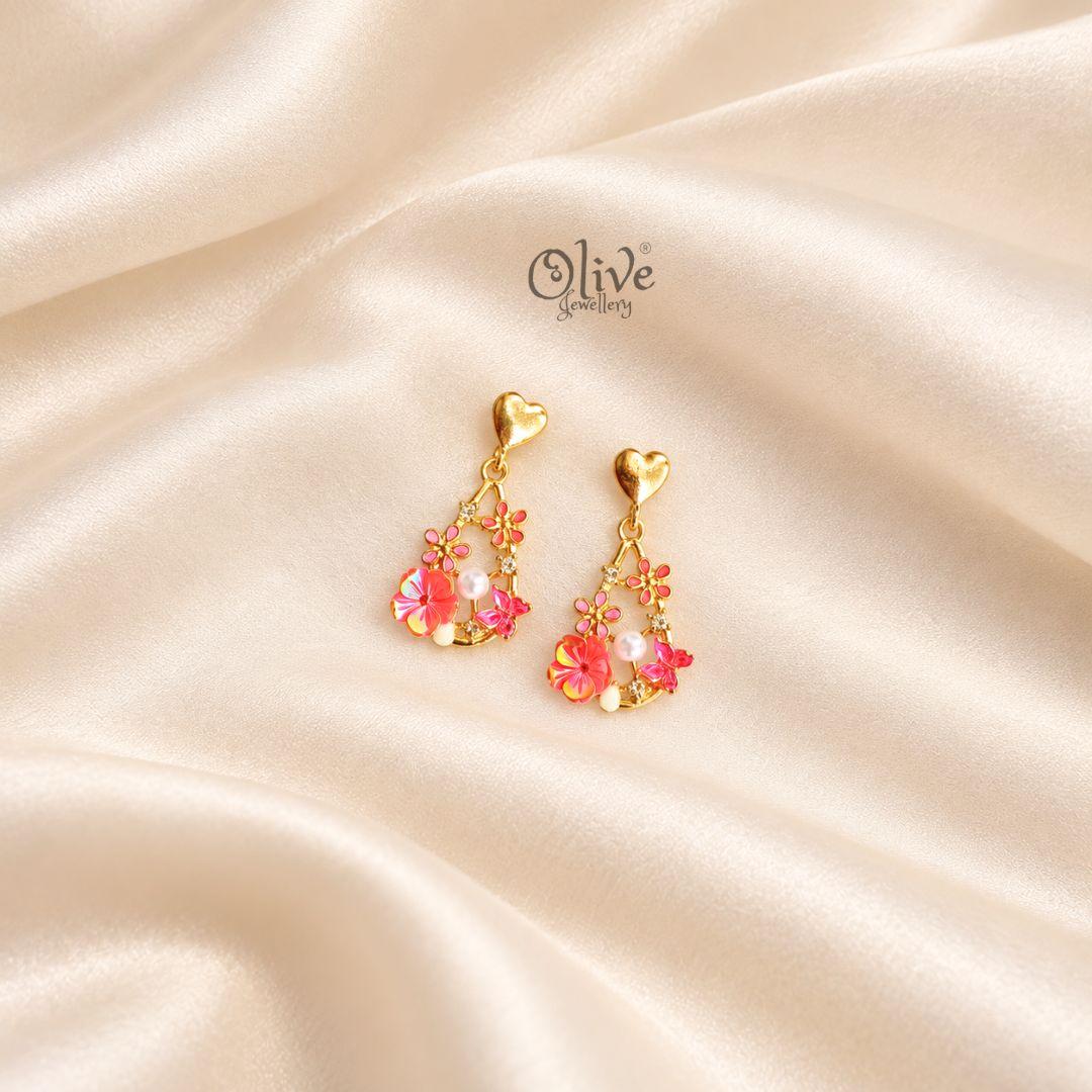Enamel Earrings-1659