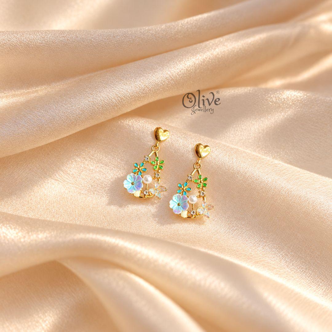 Enamel Earrings-1659