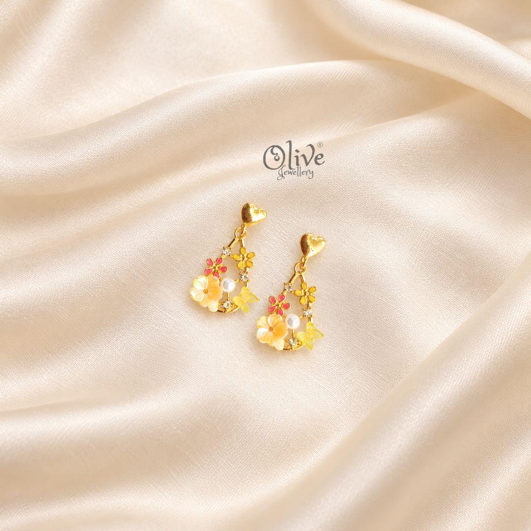 Enamel Earrings-1659
