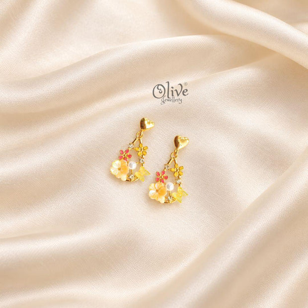 Enamel Earrings-1659