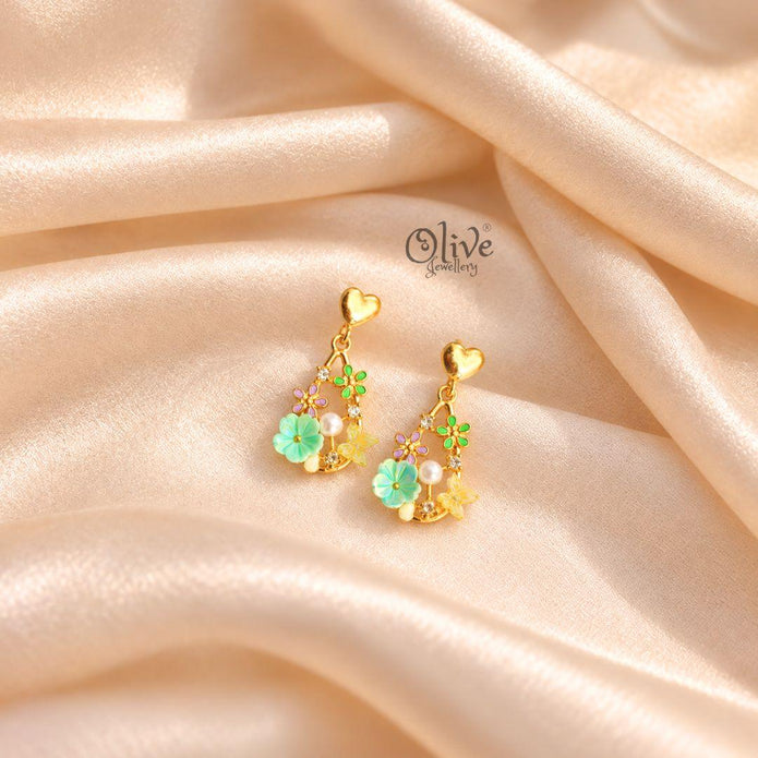 Enamel Earrings-1659