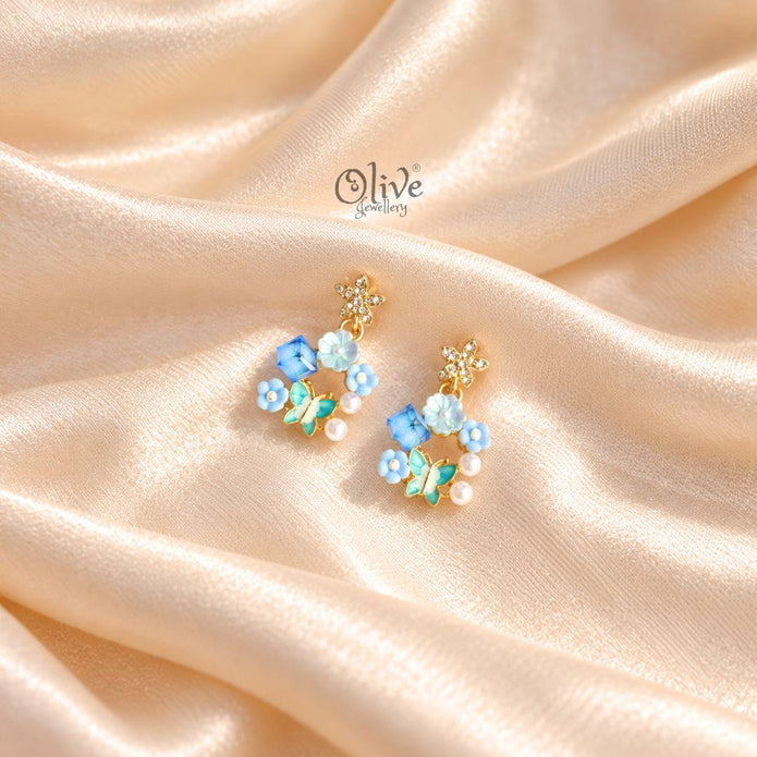 Enamel Earrings-1665