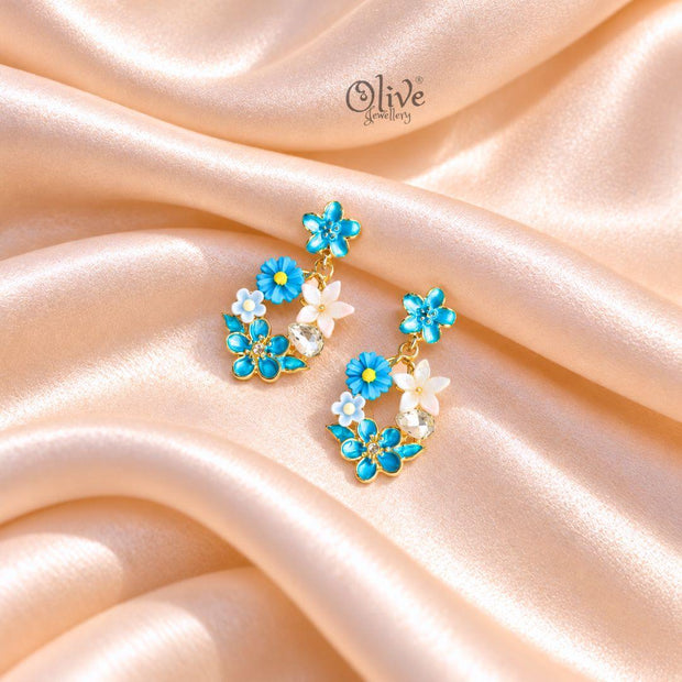 Enamel Earrings-1671