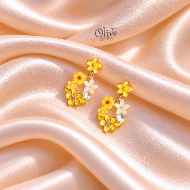 Enamel Earrings-1671
