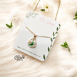 Enamel Pendants - Butterfly Silhouette