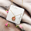 Enamel Pendants - Flower