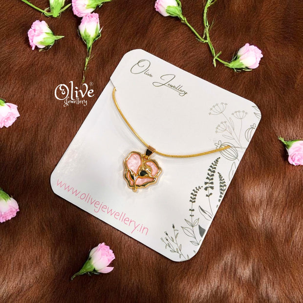 Enamel Pendants -64(Gold Shade)