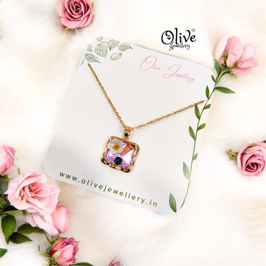 Enamel Pendants -66 (Gold Shade)