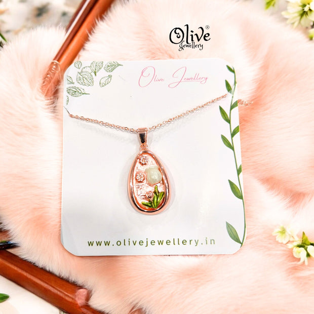 Enamel Pendants -70 (Rose Gold Shade)