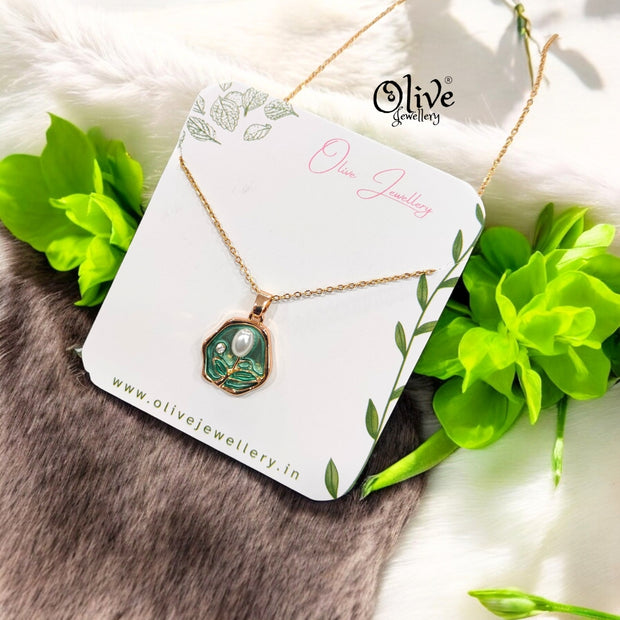 Enamel Pendants -96 (Gold Shade)