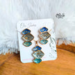 Enamel Pendent - 118 - Pendent with Earrings (Combo Set)