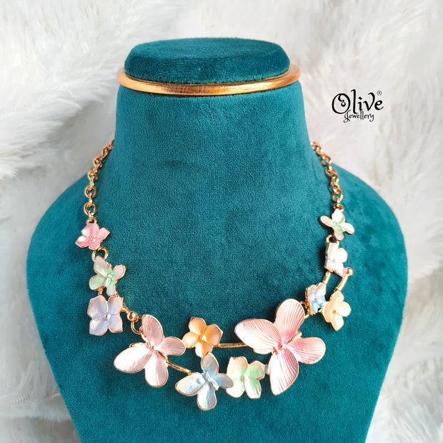 Enamel Necklace - 143