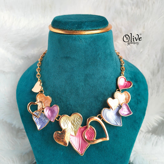 Enamel Necklace - 144