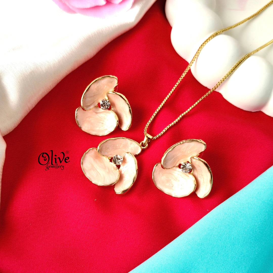 Enamel Pendant Set - 296