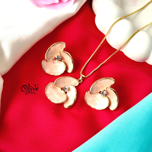 Enamel Pendant Set - 296