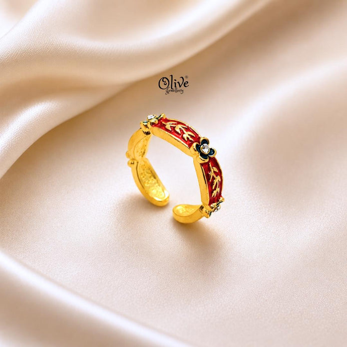 Enamel Finger Rings-11