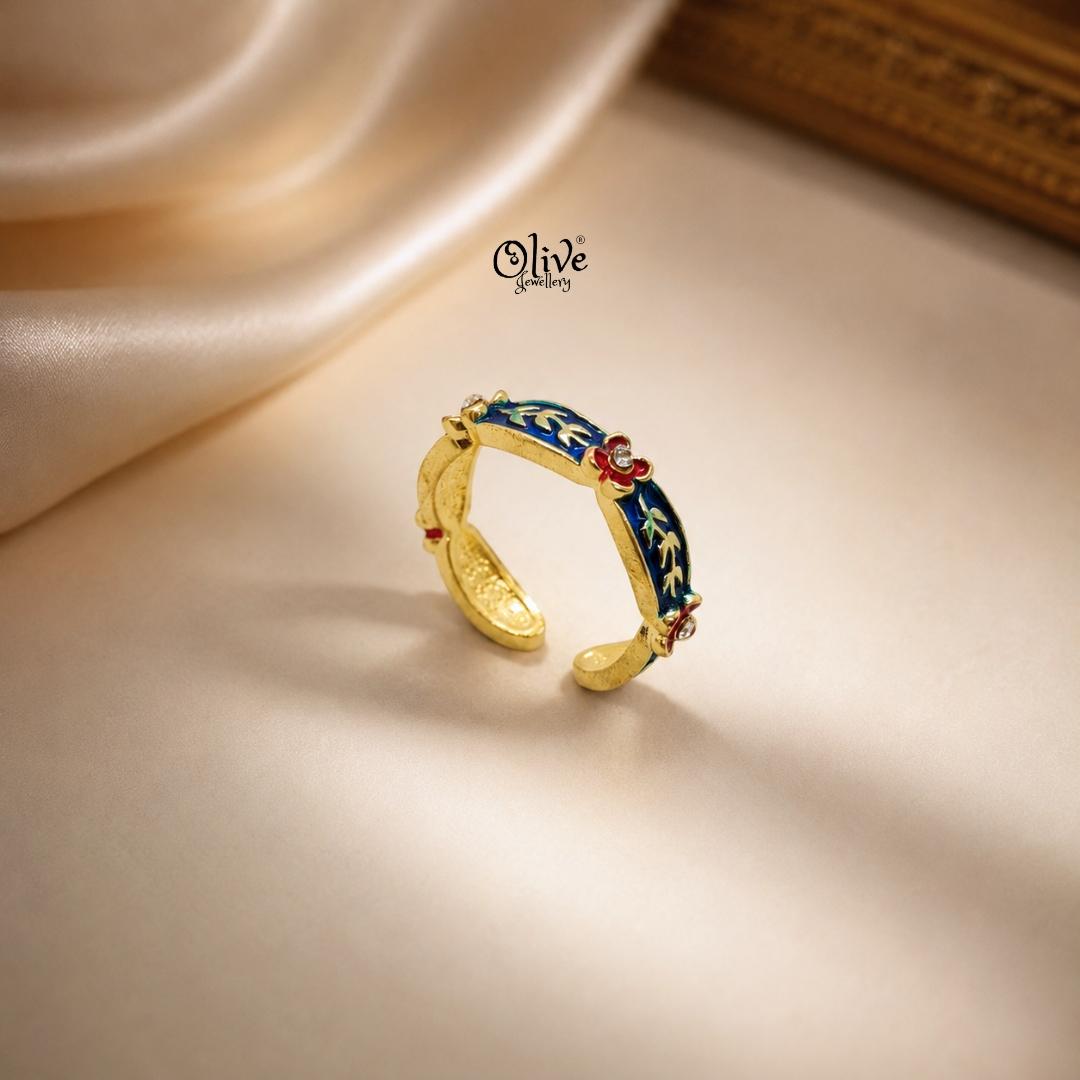 Enamel Finger Rings-11