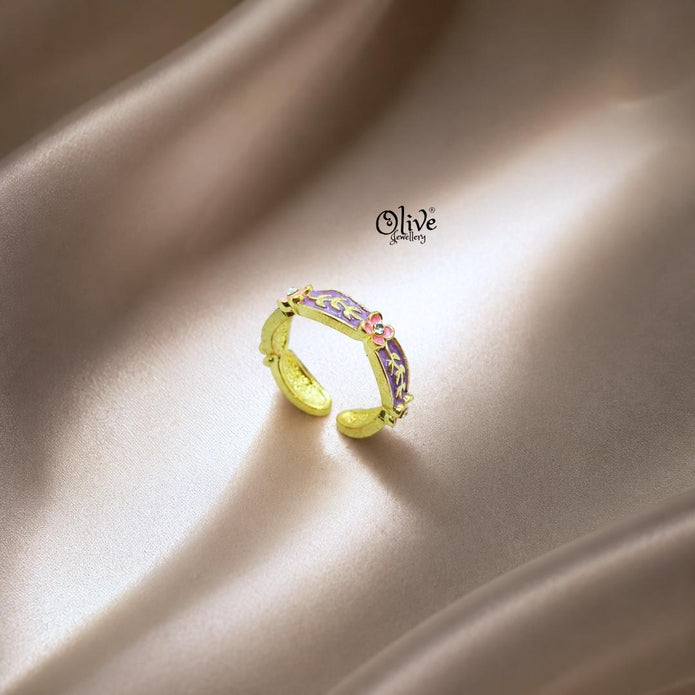 Enamel Finger Rings-11