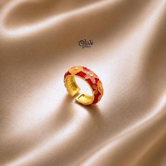 Enamel Finger Rings-17