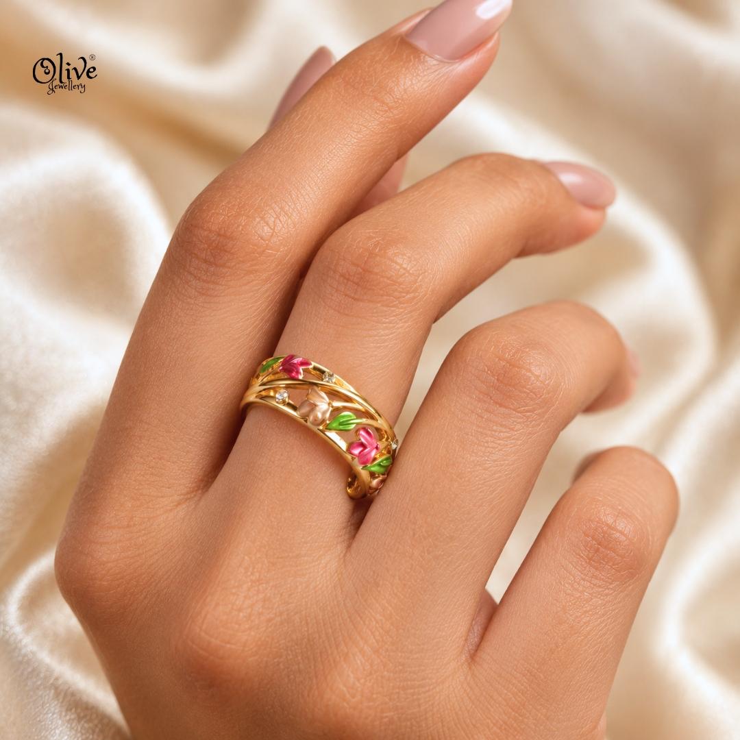 Enamel Finger Rings-23