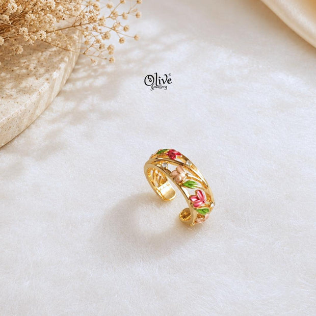 Enamel Finger Rings-23