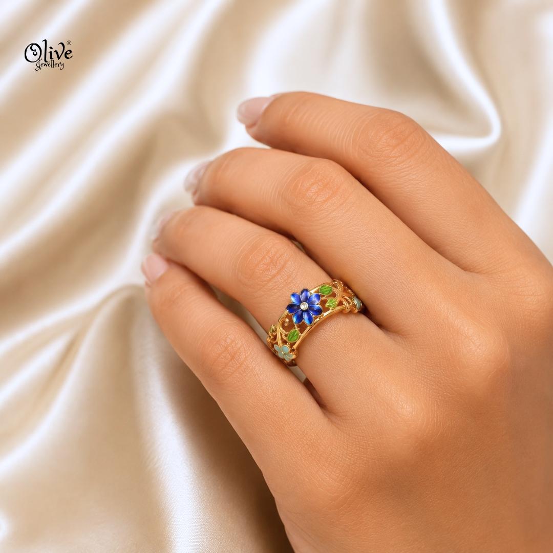Enamel Finger Rings-25