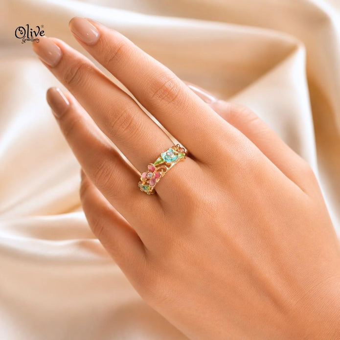 Enamel Finger Rings-26
