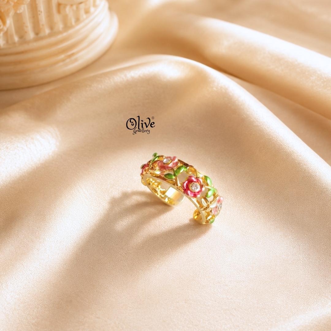 Enamel Finger Rings-29