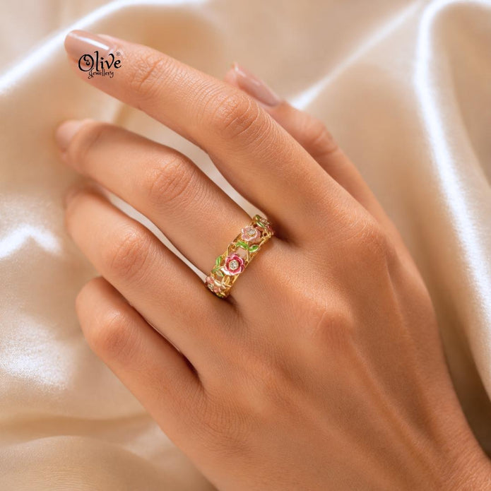 Enamel Finger Rings-29