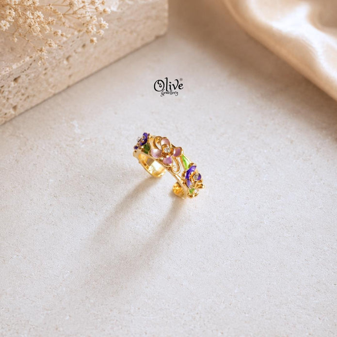 Enamel Finger Rings-30
