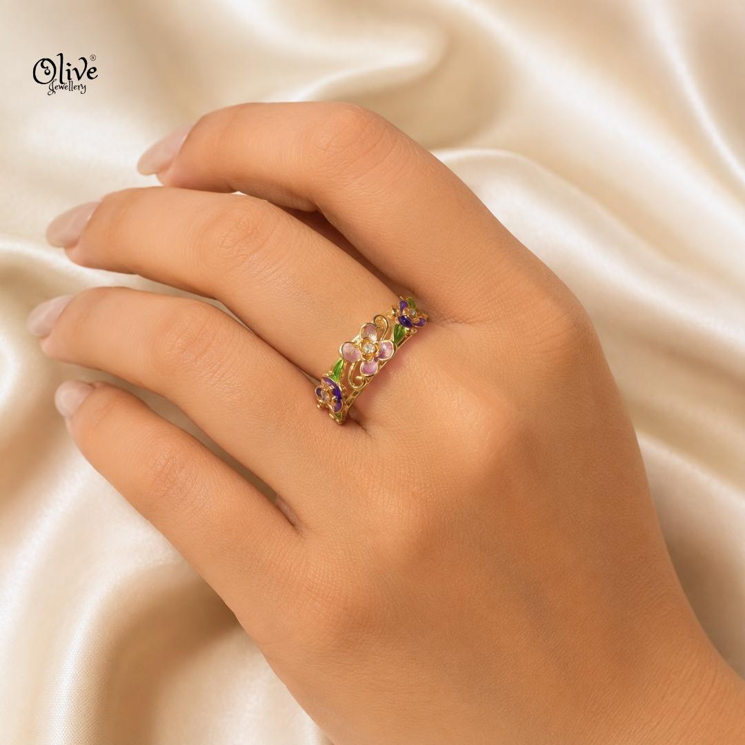 Enamel Finger Rings-30