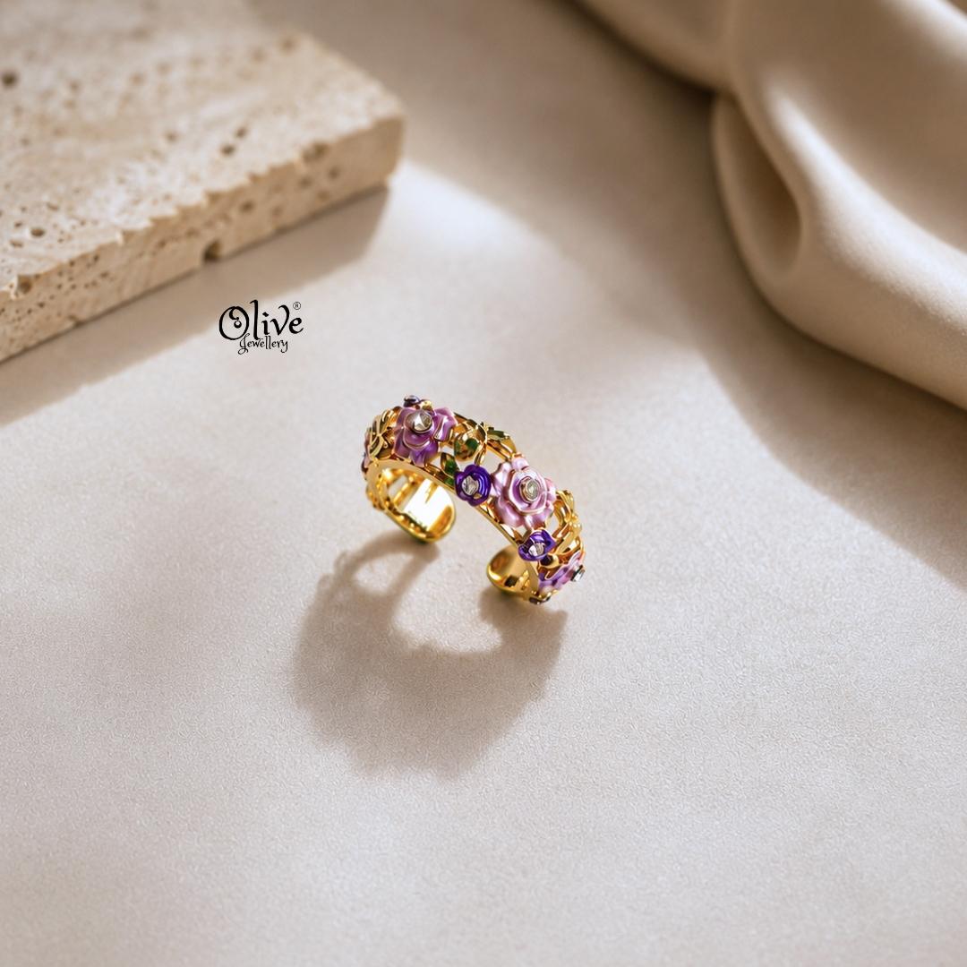 Enamel Finger Rings-31