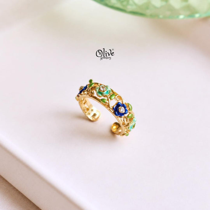 Enamel Finger Rings-32