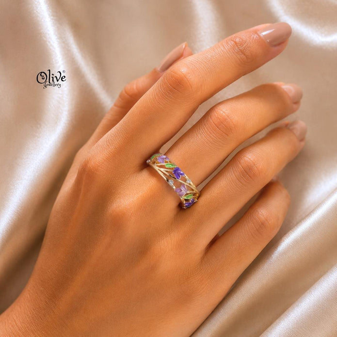 Enamel Finger Rings-34