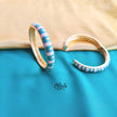 Enamel Kadas Pair (Openable) -116