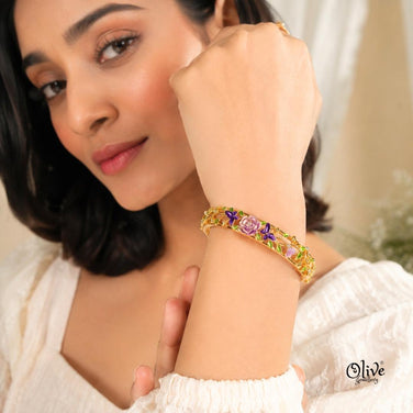 Moonlit Lavender Kada (Openable)