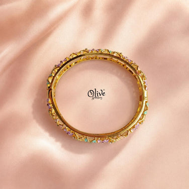 Sapphire Bloom Kada (Openable)