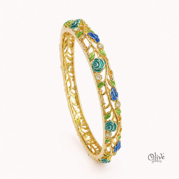 Teal Rosevine Kada (Openable)