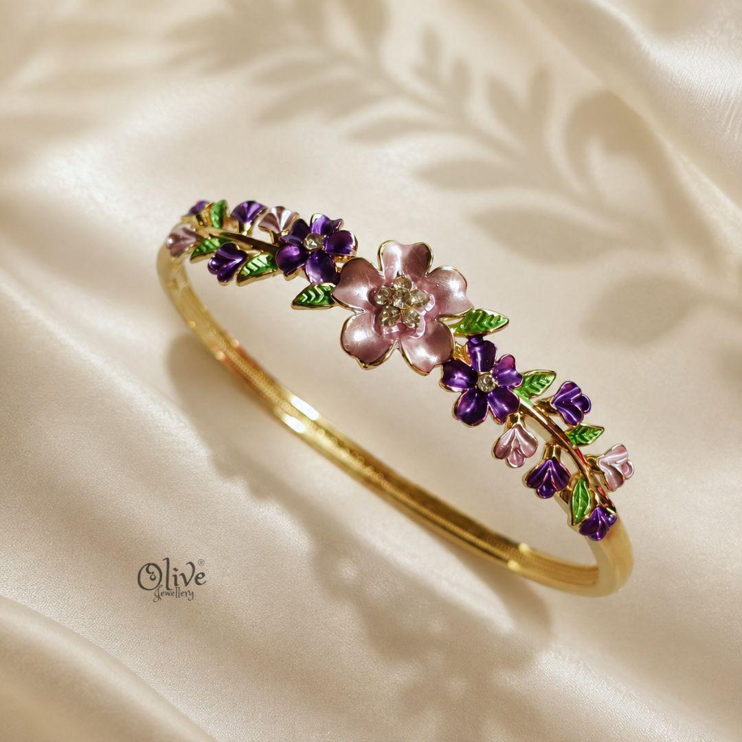 Violet Cascade Kada (Openable)