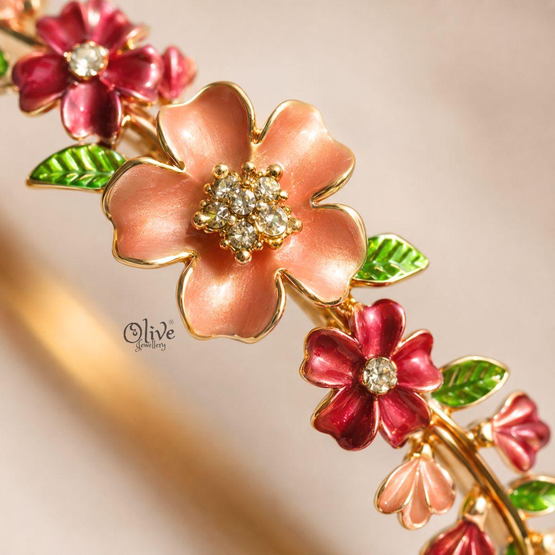 Crimson Fleur Vine Kada (Openable)