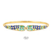 Cobalt Meadow Crest Kada (Openable)