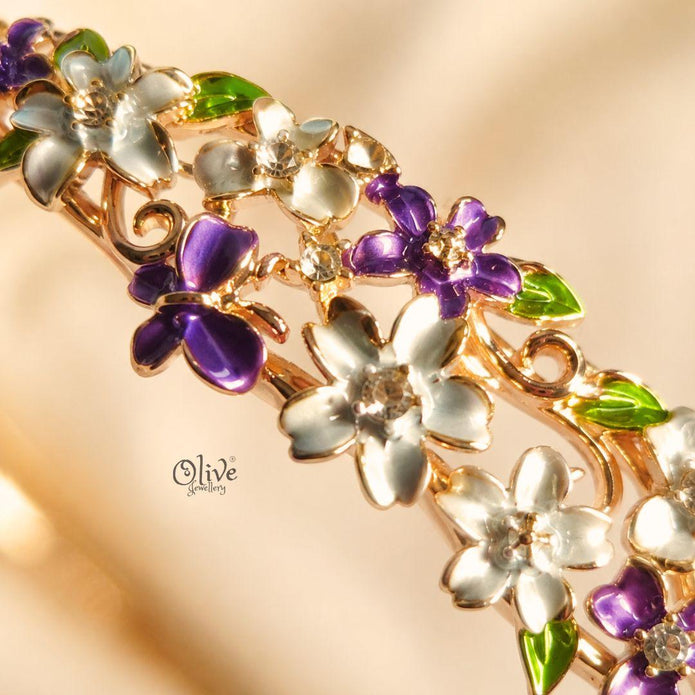 Ivory Wisteria Trail Kada (Openable)