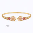 Rosé Daisy Crest Kada (Openable)