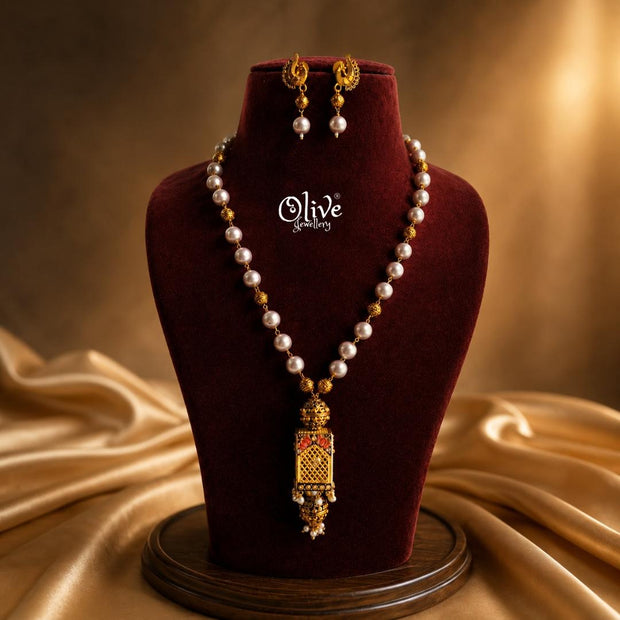 Filigree Neck Set-012