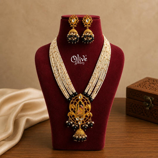 Filigree Neck Set-015