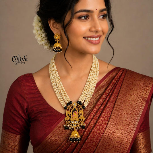 Filigree Neck Set-015
