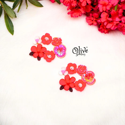 Floral Collection Earrings - 25